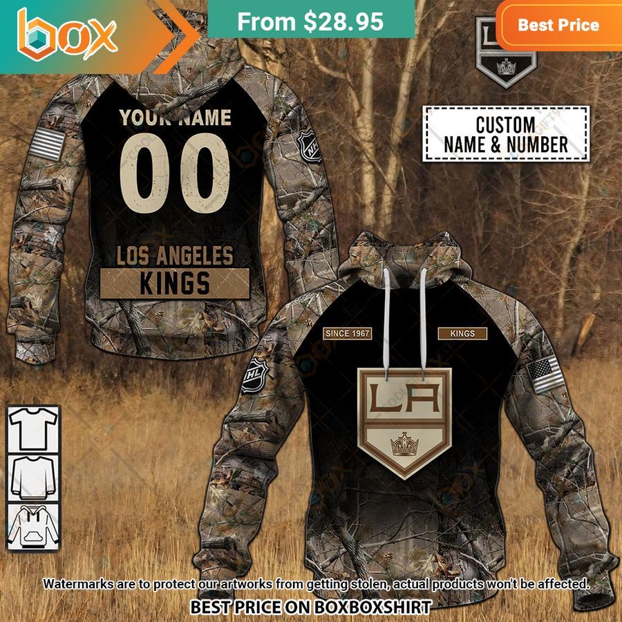 BEST Los Angeles Kings Hunting Camouflage Custom Shirt 1