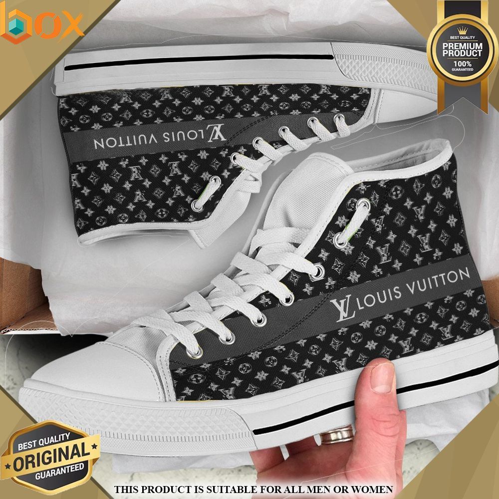 Louis Vuitton High Top Canvas Shoes Sneaker - Express your unique style  with BoxBoxShirt
