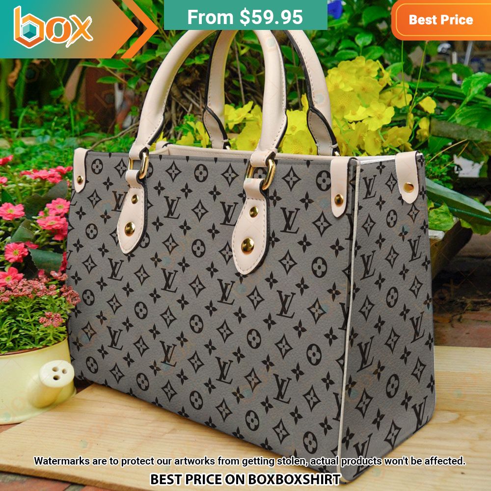Louis Vuitton Pattern Leather Handbag 7