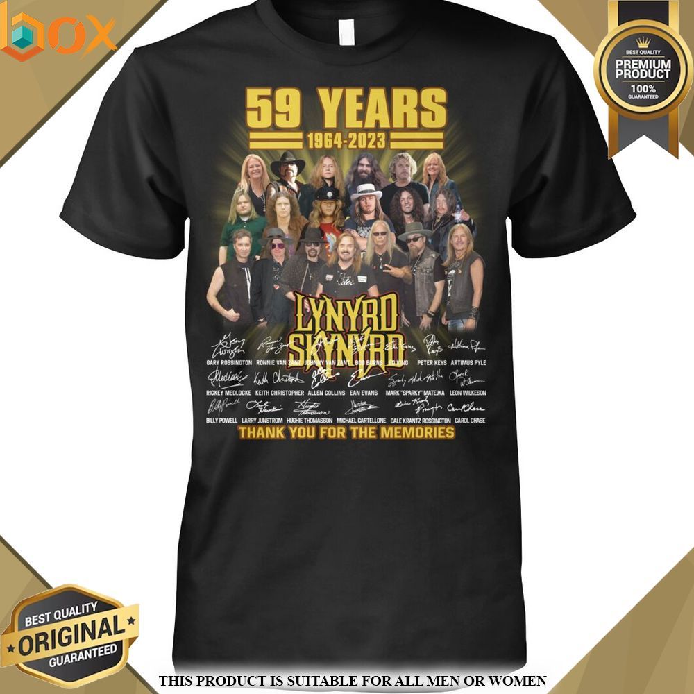 Lynyrd Skynyrd 59 Years 1964 2023 Shirt, Hoodie 17