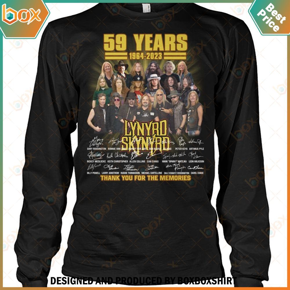 Lynyrd Skynyrd 59 Years 1964 2023 Shirt, Hoodie 15