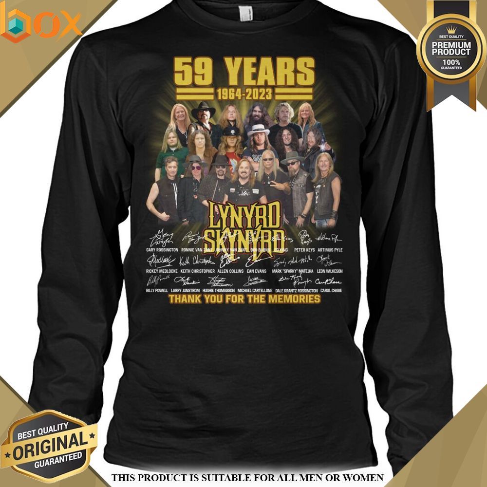 Lynyrd Skynyrd 59 Years 1964 2023 Shirt, Hoodie 11