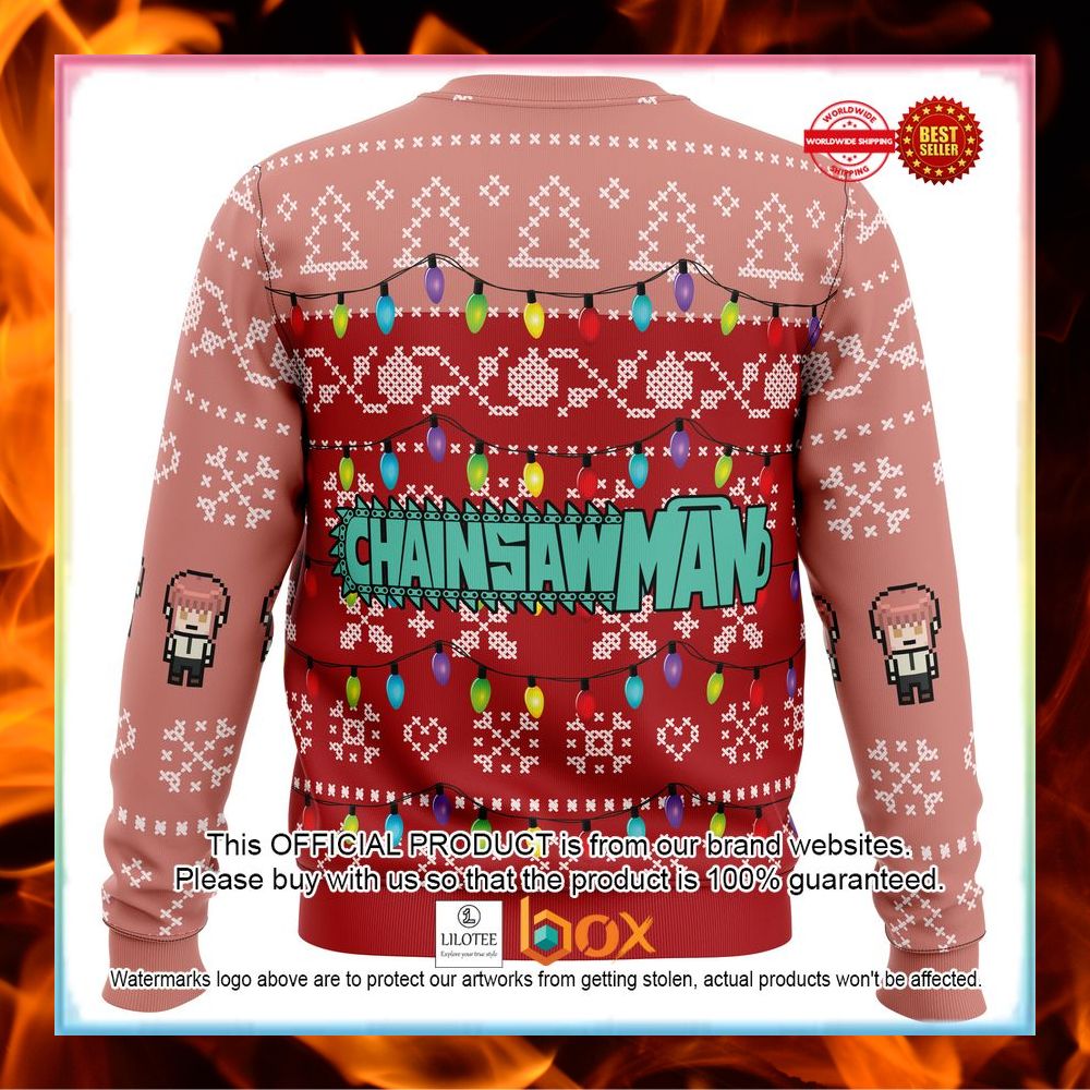 BEST Makima Chainsaw Man Christmas Sweater 6