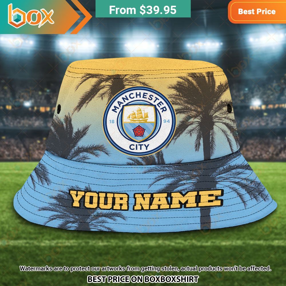 Manchester City Custom Bucket Hat 1