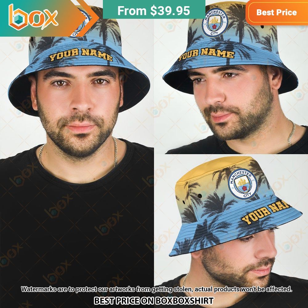 Manchester City Custom Bucket Hat 19