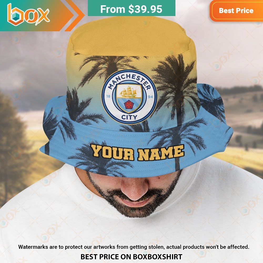 Manchester City Custom Bucket Hat 17