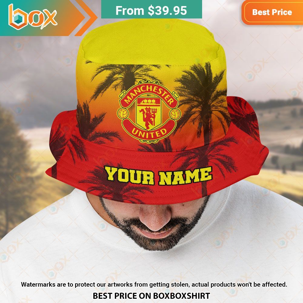 Manchester United Custom Bucket Hat 12