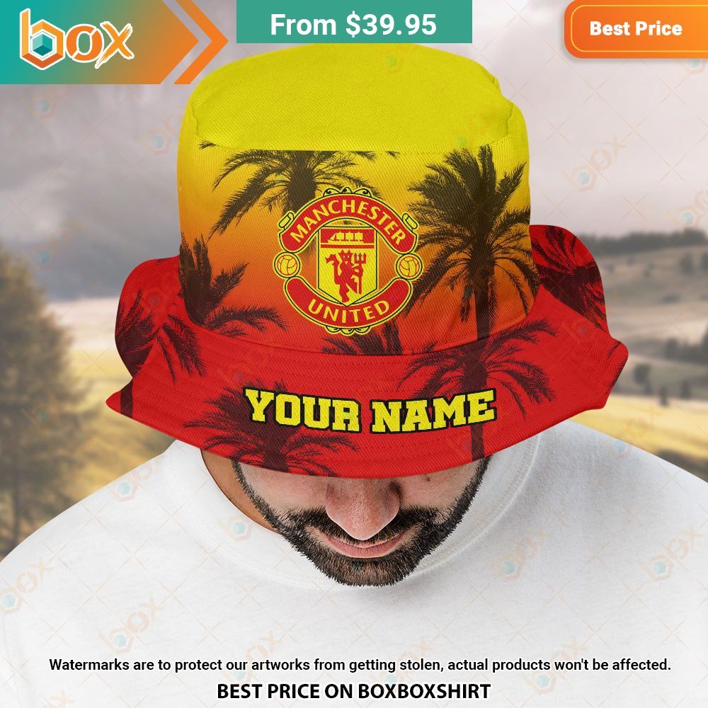 Manchester United Custom Bucket Hat 8