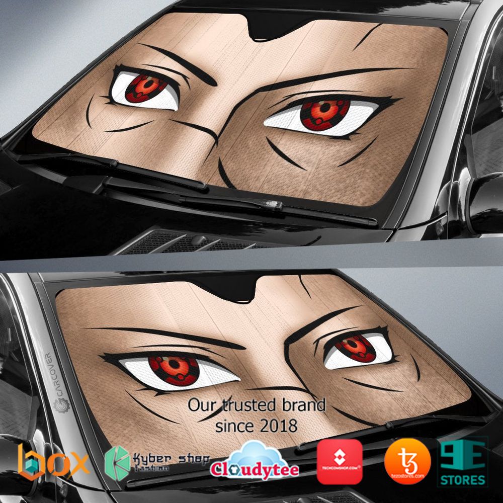 Mandara Eyes Anime Eyes Windshield Naruto Car Sunshade 2
