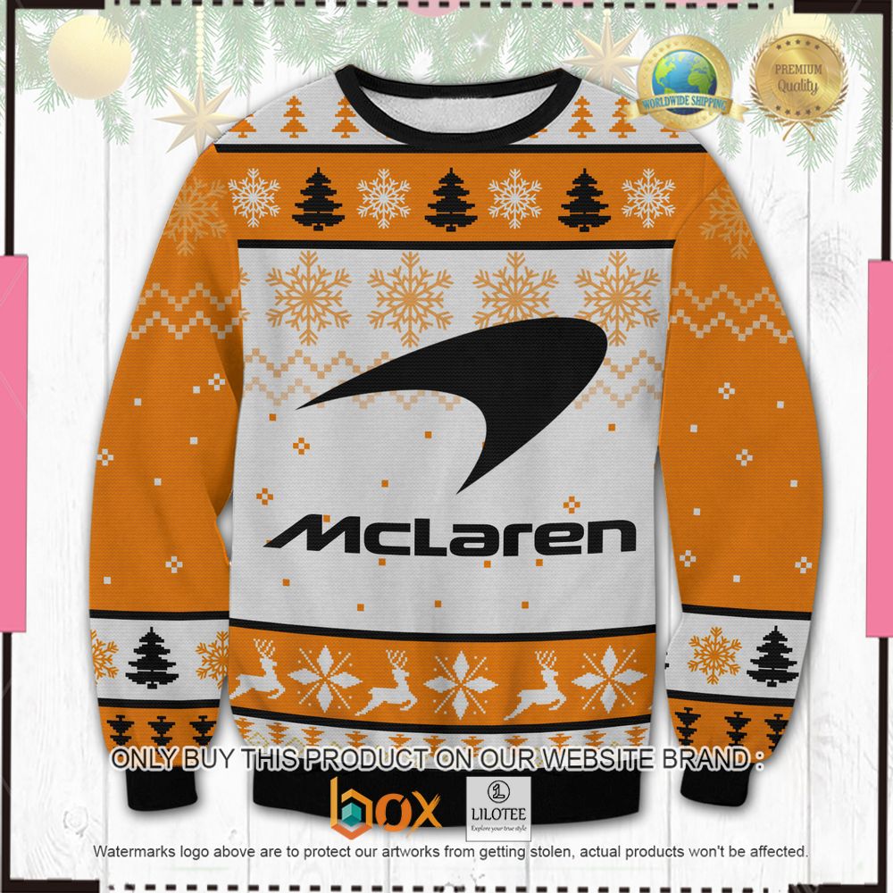 HOT McLaren Christmas Sweater 8