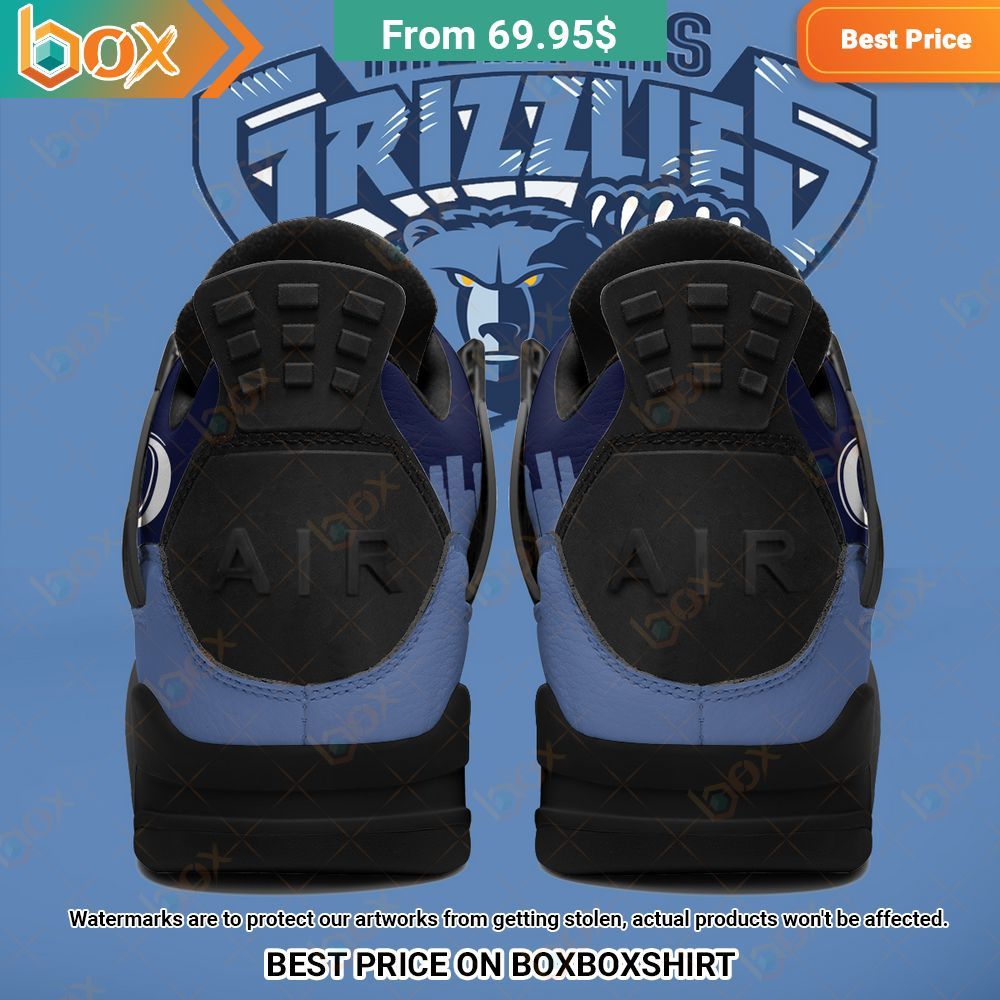 Memphis Grizzlies Personalized Air Jordan 4 5