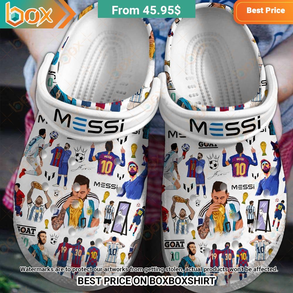 Messi Champions History Crocs Clog Shoes 4