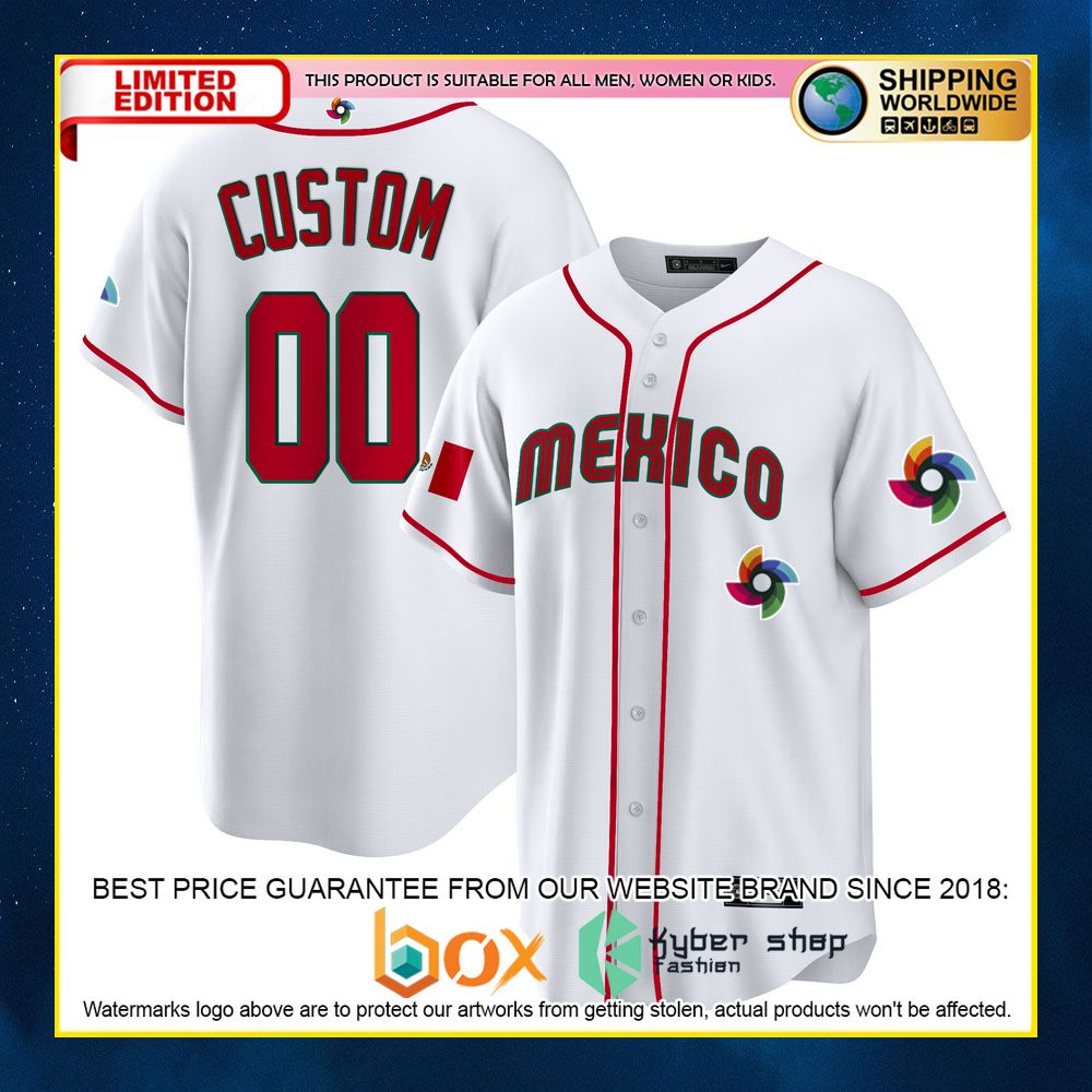 NEW Mexico Personalized Premium Baseball Jersey 15