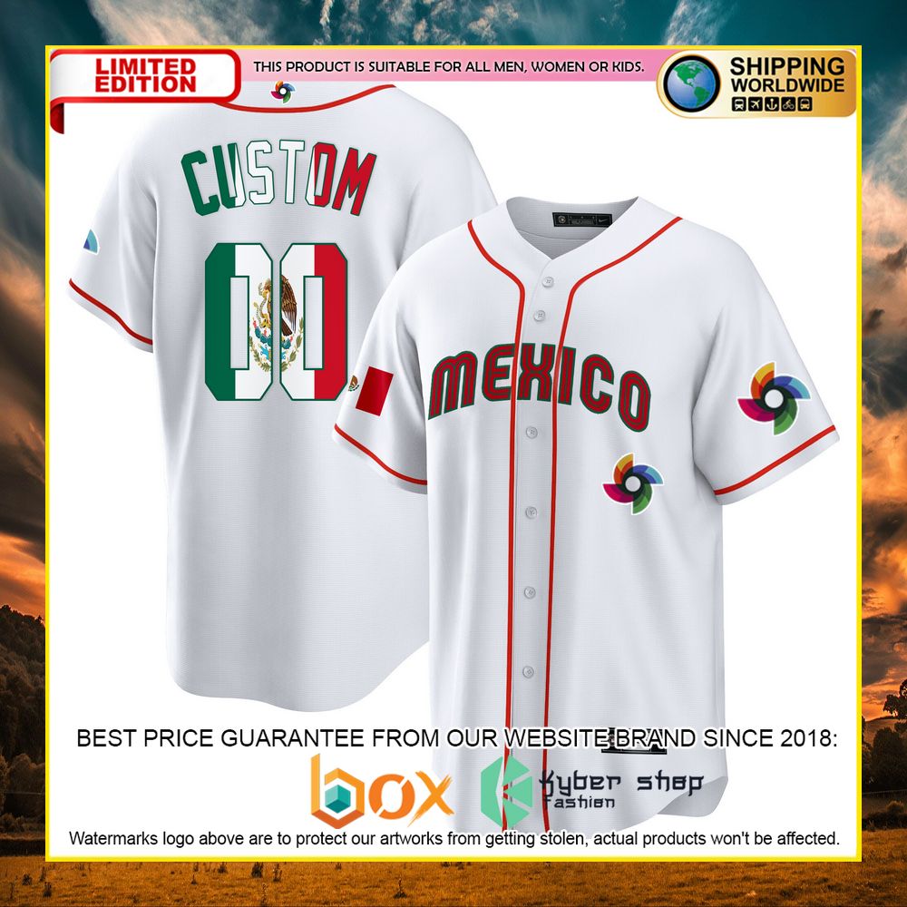 NEW Mexico Personalized Premium Baseball Jersey 10