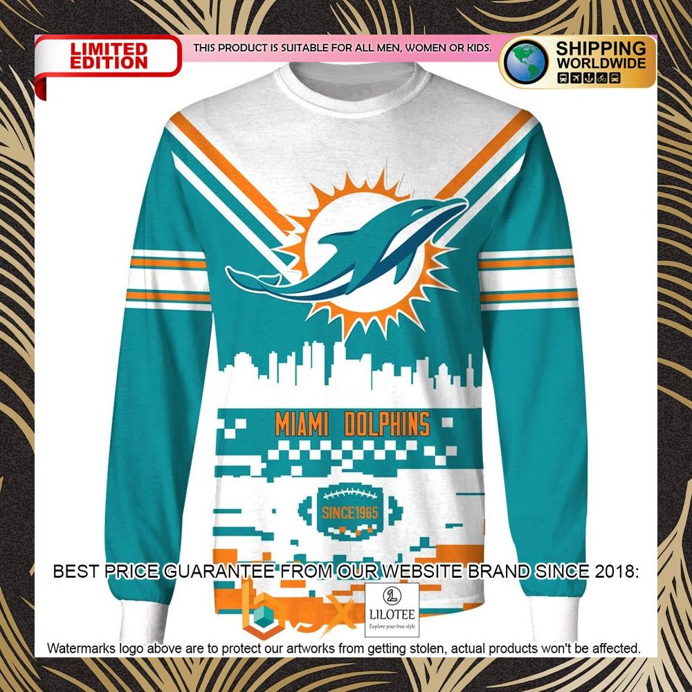 BEST Miami Dolphins NFL Green 3D Shirt, Hoodie 3