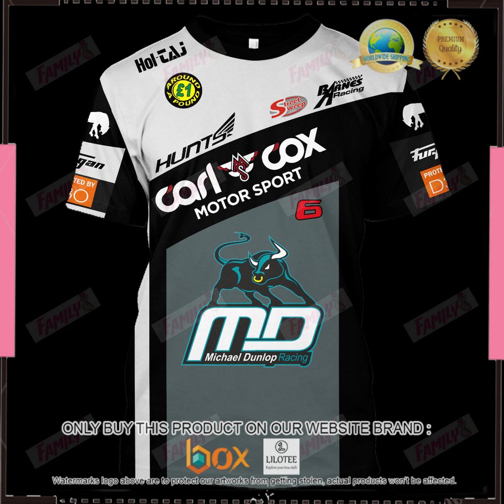NEW Michael Dunlop Racing 2022 3D Shirt, Hoodie - Boxbox Branding ...