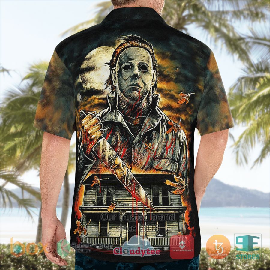 Michael Myers Horror Hawaiian Shirt 4
