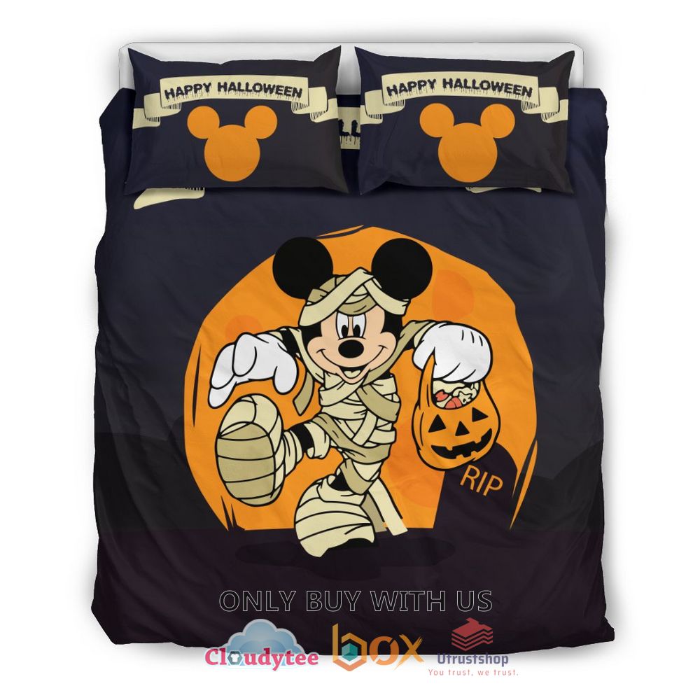 Mickey Happy Halloween Mummies Bedding Set 1