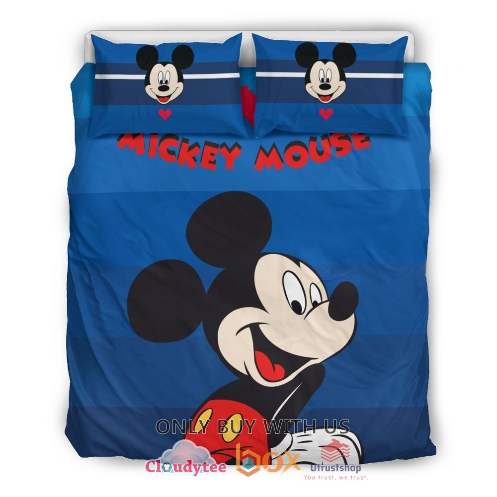 Mickey Mouse Heart Bedding Set 1