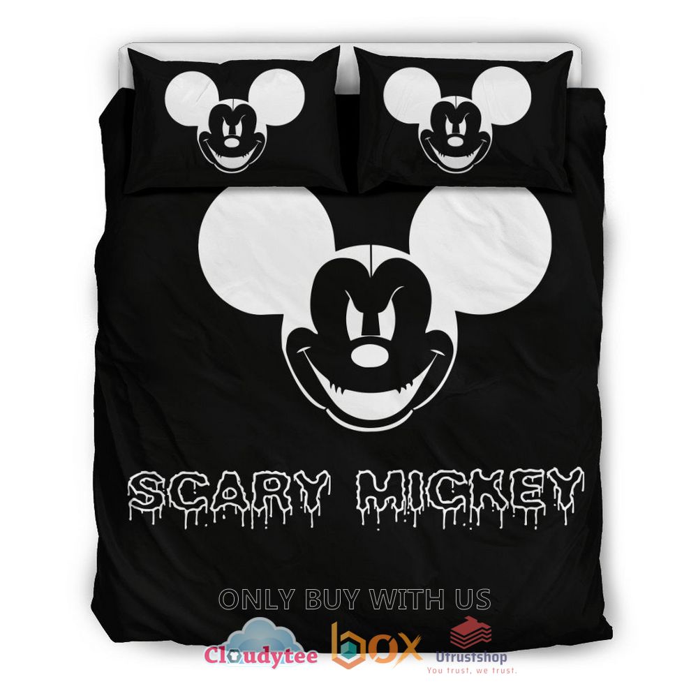 Mickey Mouse Scary Mickey Bedding Set 1