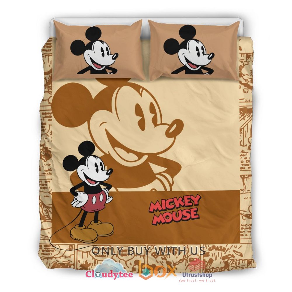 Mickey Mouse Smile Bedding Set 1