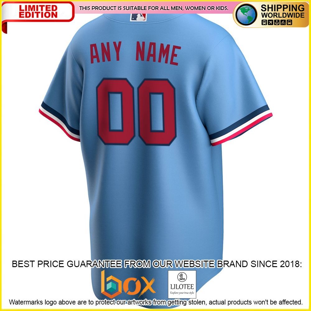 HOT Minnesota Twins Custom Name Number Light Blue Baseball Jersey Shirt 3