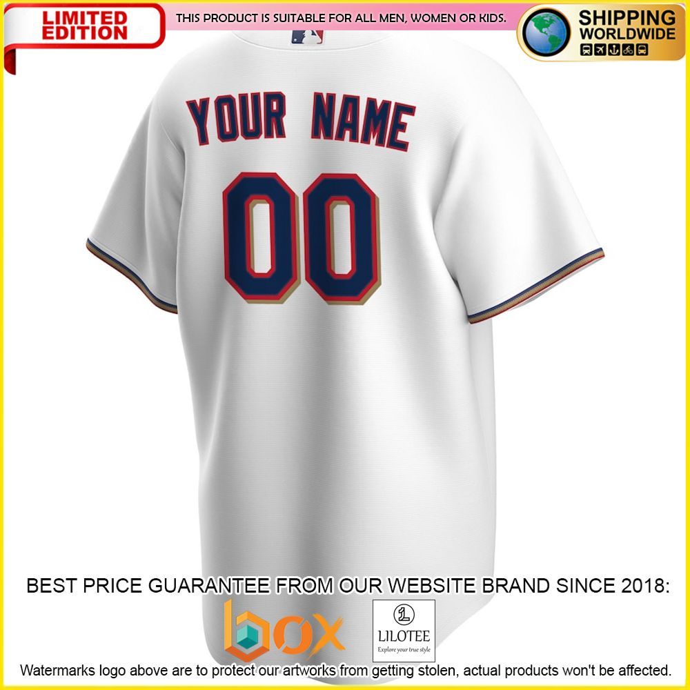 HOT Minnesota Twins Custom Name Number White Baseball Jersey Shirt 3