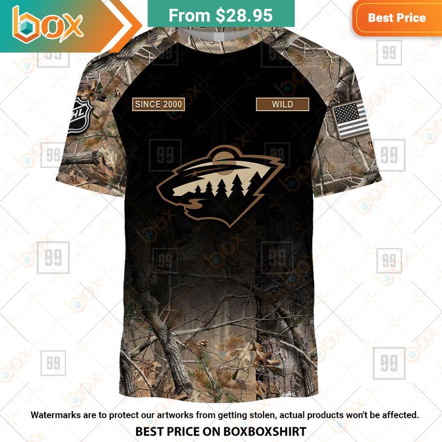 BEST Minnesota Wild Hunting Camouflage Custom Shirt 3