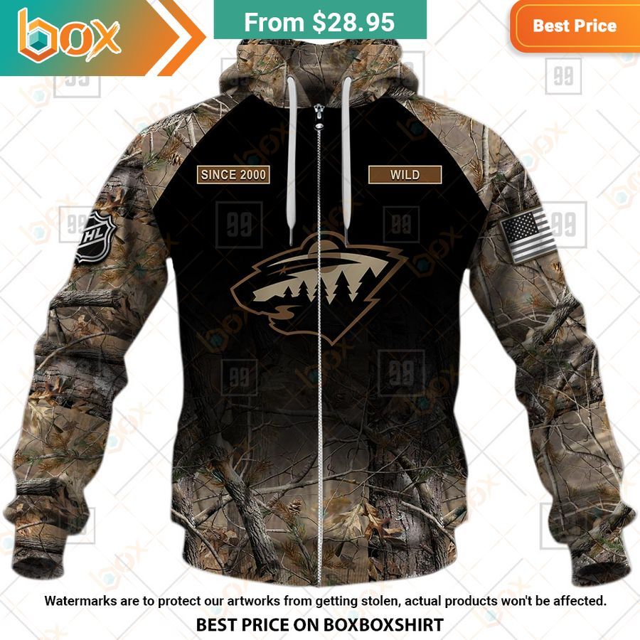 BEST Minnesota Wild Hunting Camouflage Custom Shirt 5
