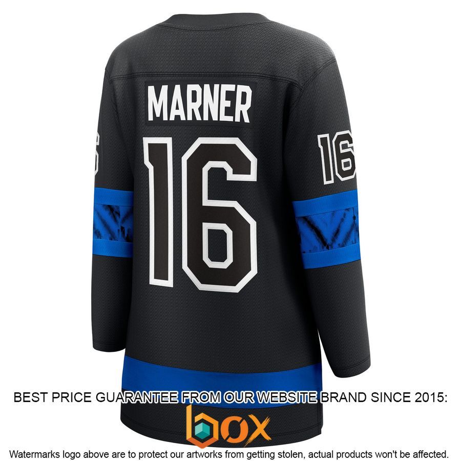 NEW Mitchell Marner Toronto Maple Leafs Women's Alternate Premier Reversible Player Black Hockey Jersey 4