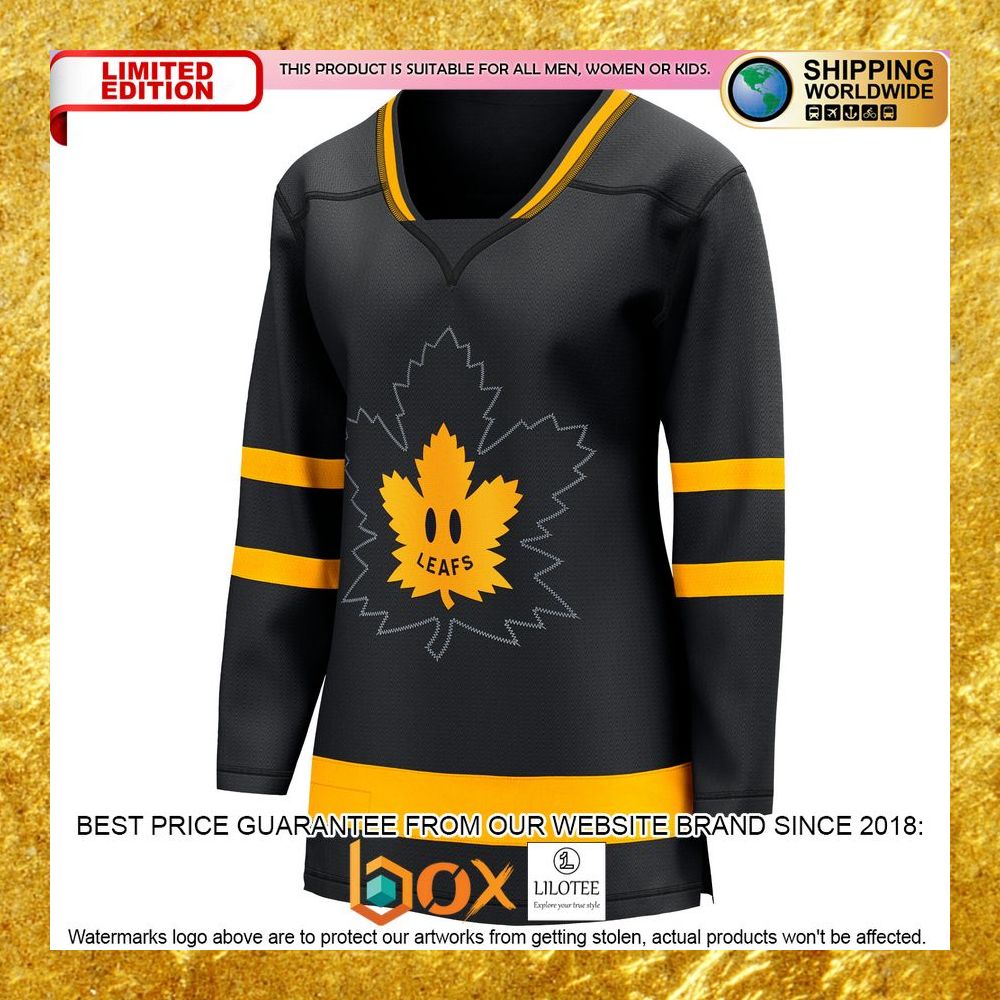 NEW Mitchell Marner Toronto Maple Leafs Women's Alternate Premier Reversible Player Black Hockey Jersey 13