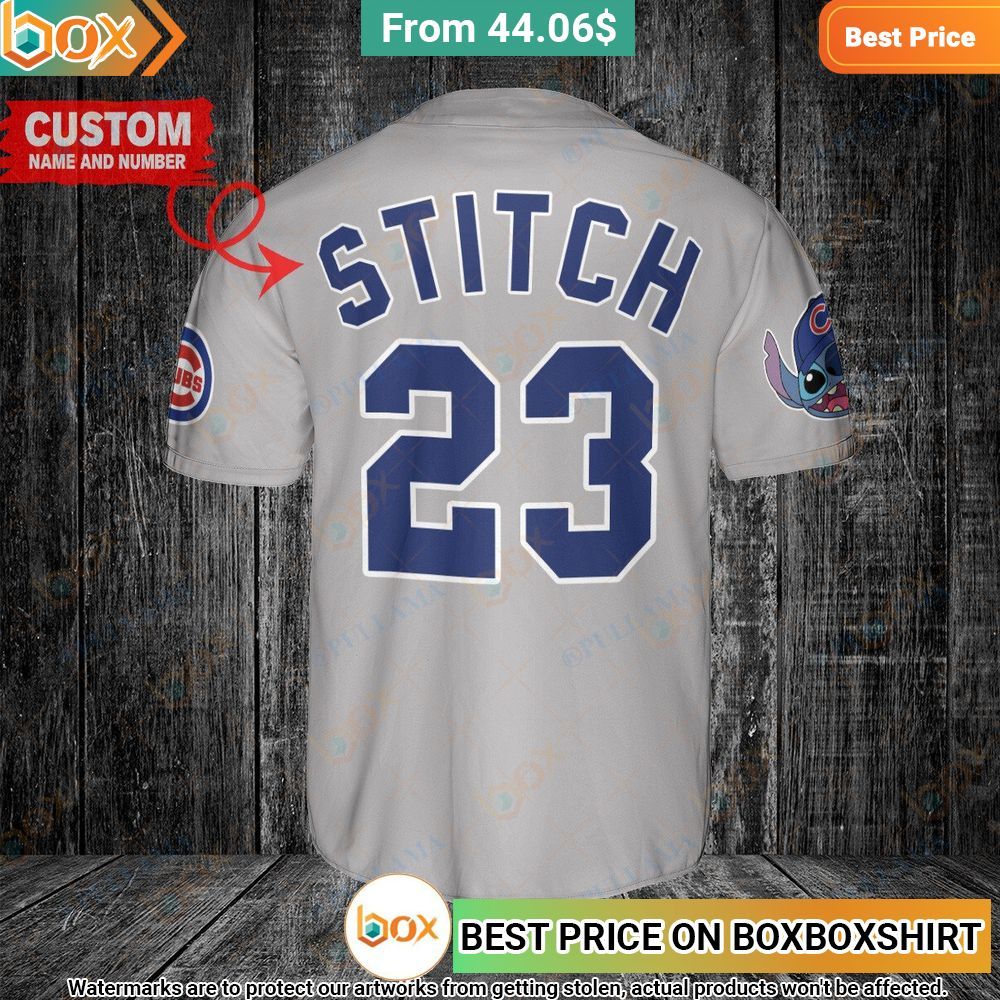 MLB Chicago Cubs Stitch Personalized Baseball Jersey 5