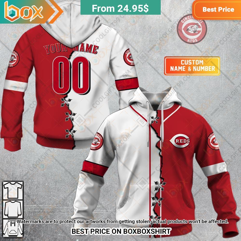 mlb cincinnati reds mix jersey personalized hoodie 1 266