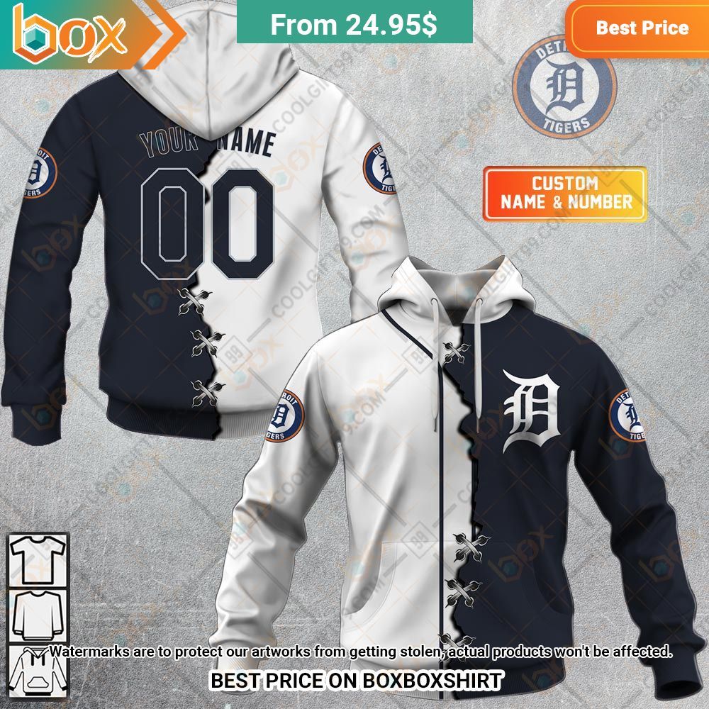 mlb detroit tigers mix jersey personalized hoodie 1 938