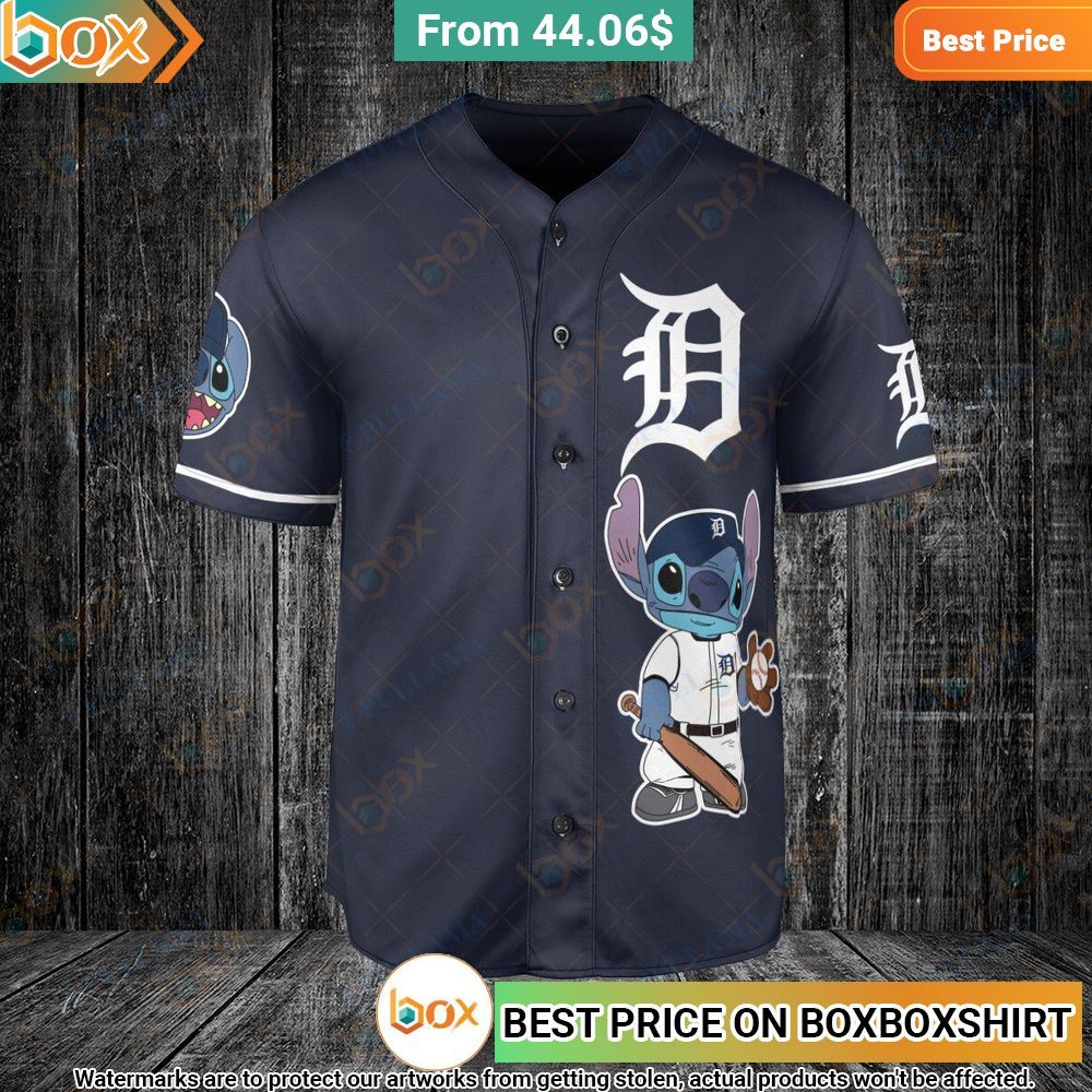 MLB Detroit Tigers Stitch Personalized Baseball Jersey 9