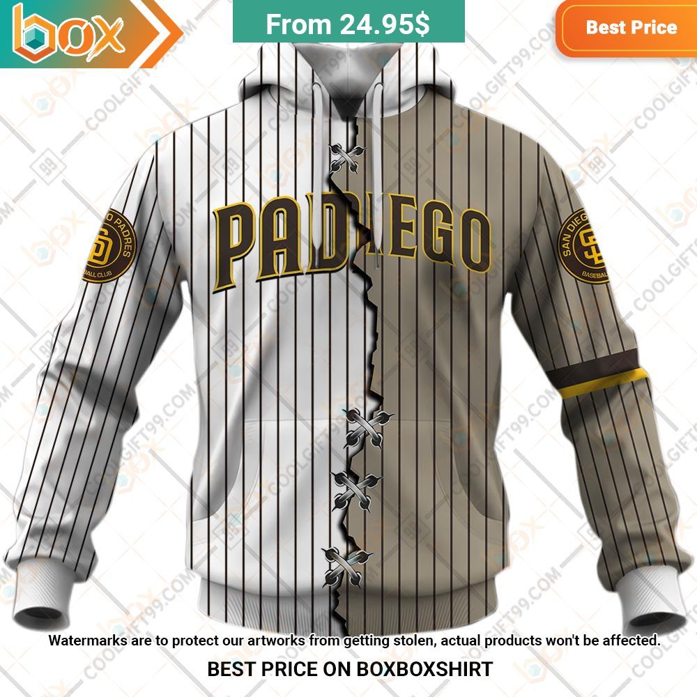 mlb san diego padres mix jersey personalized hoodie 2 996
