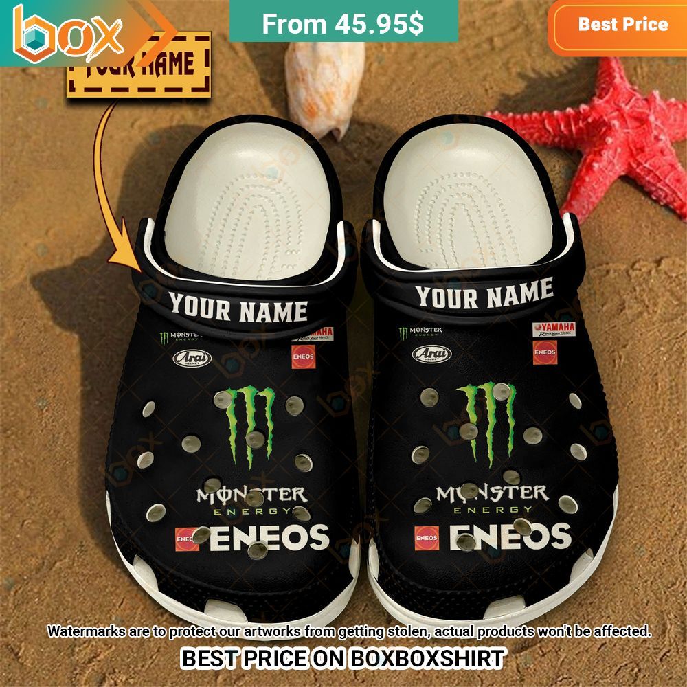 Monster Energy Yamaha MotoGP Eneos Custom Crocs Clog Shoes 13