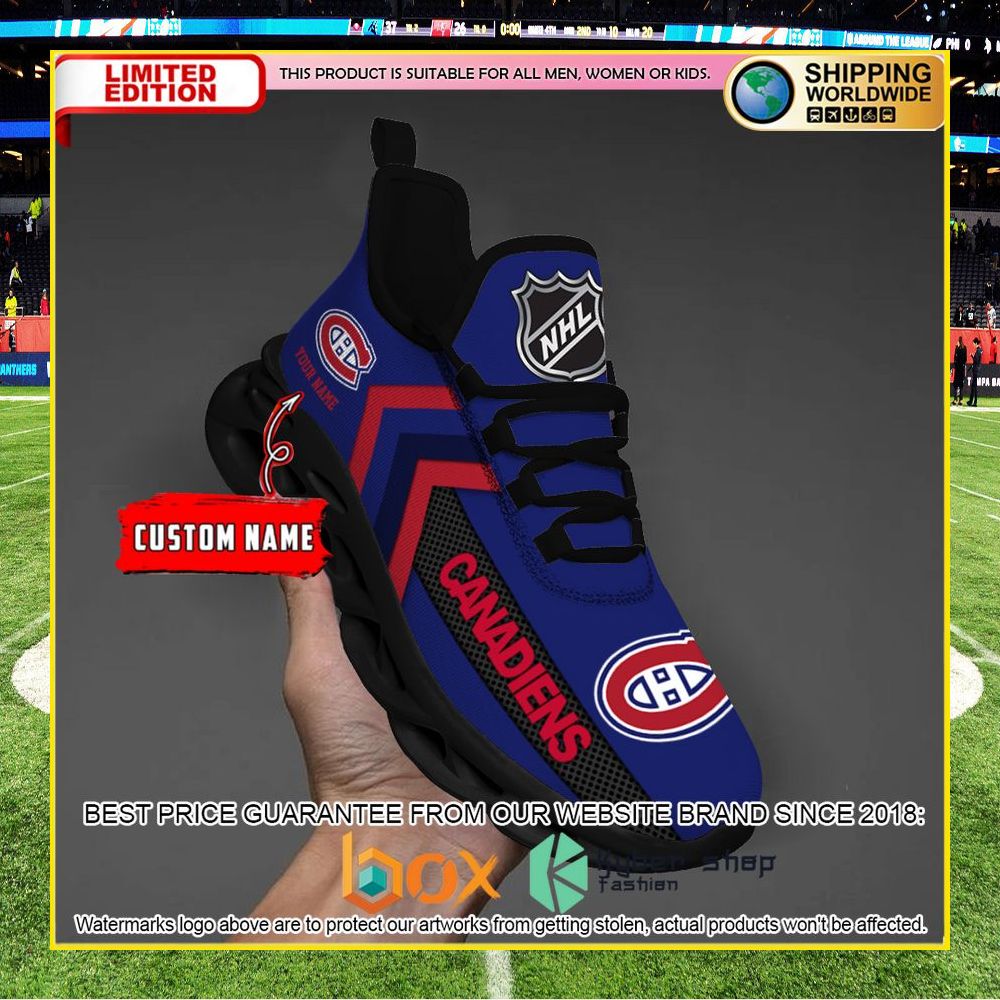 NEW Montreal Canadiens Custom Name Clunky Shoes 9