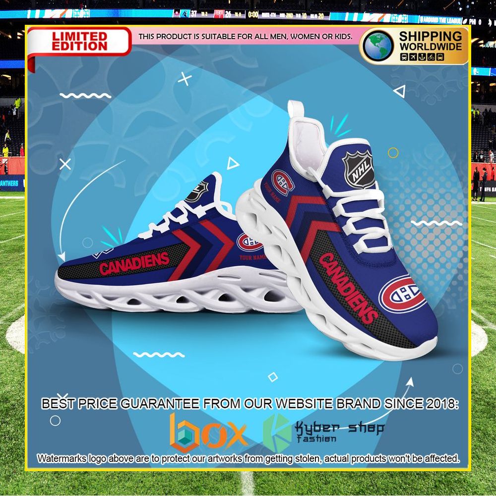 NEW Montreal Canadiens Custom Name Clunky Shoes 11