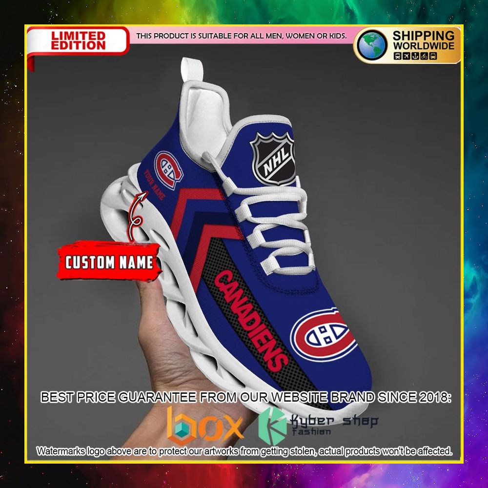 NEW Montreal Canadiens Custom Name Clunky Shoes 8