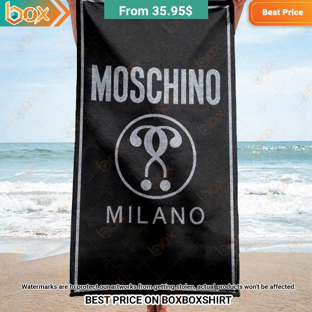 Moschino Milano Beach Towel 3