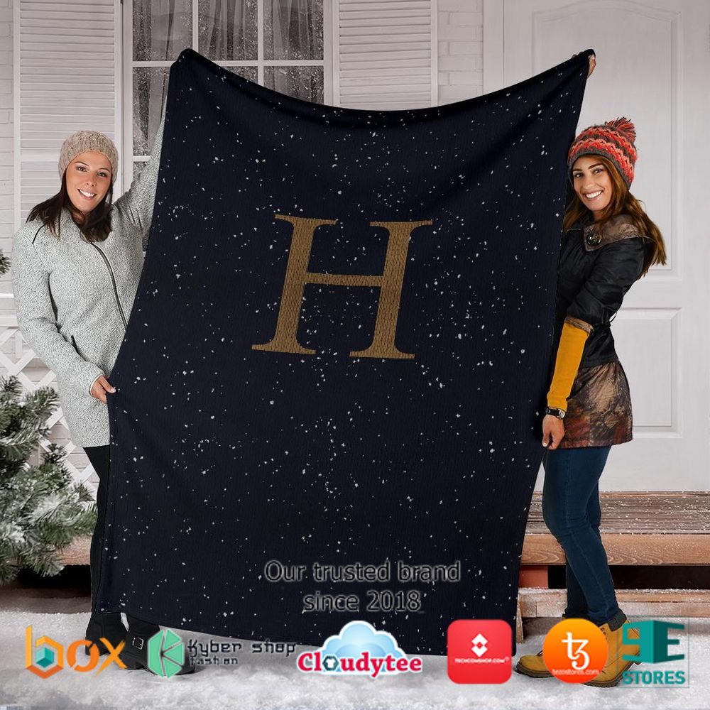 Mystery H Ugly Christmas Blanket 1