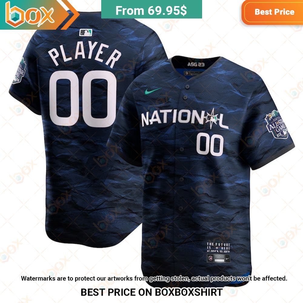 National League Nike Royal 2023 MLB All-Star Game Custom Baseball Jersey 13