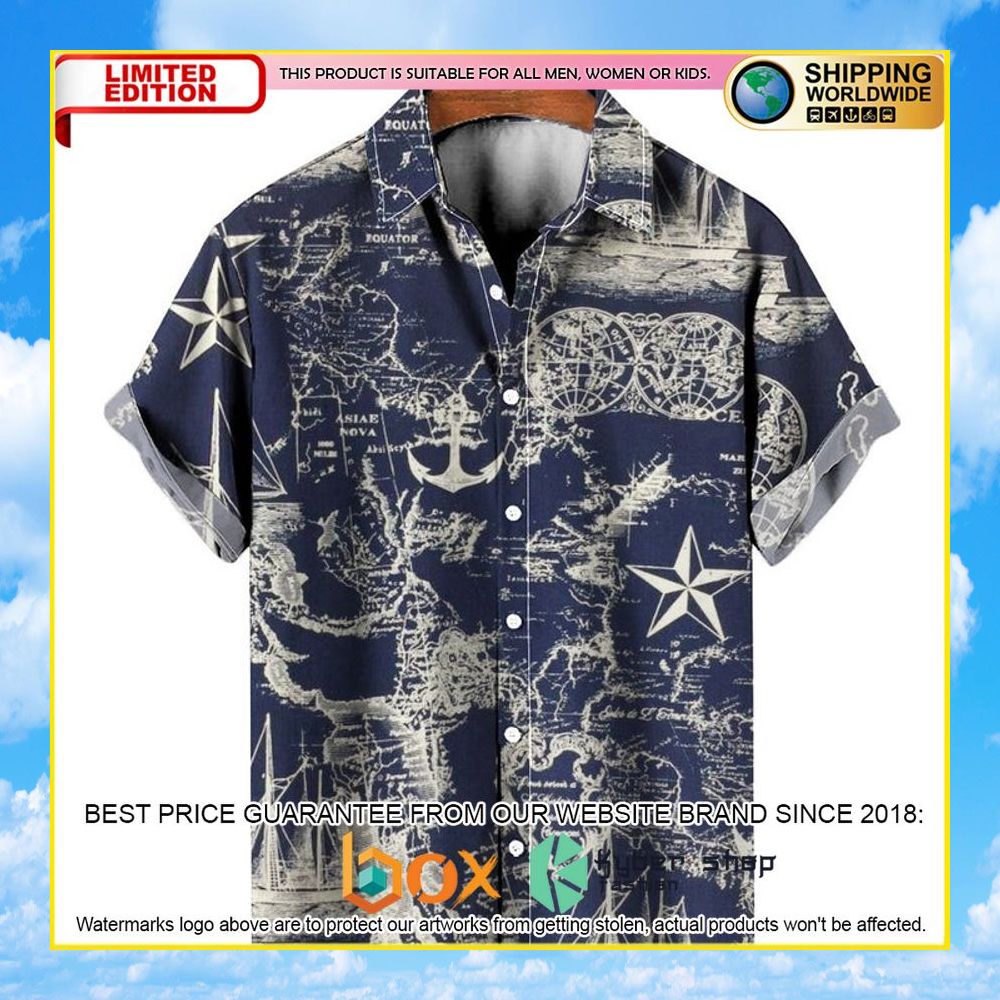 NEW Navy Items 3D Hawaii Shirt 5