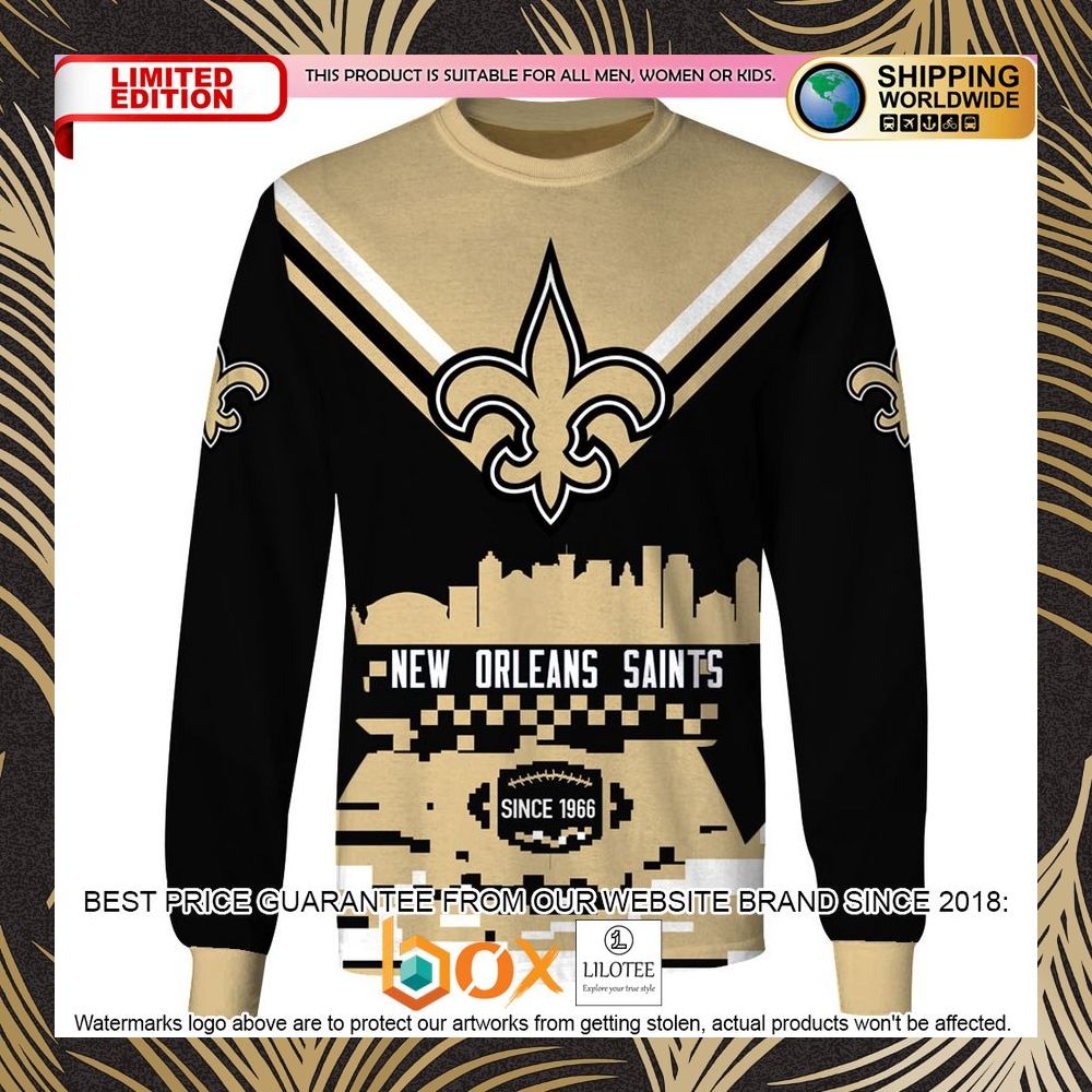 BEST New Orleans Saints Black 3D Shirt, Hoodie 3