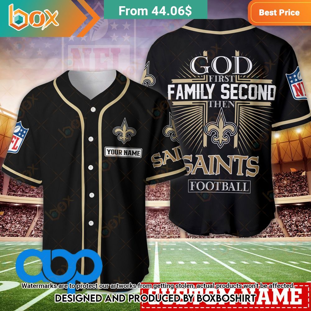 new orleans saints nfl personalized baseball jersey 1 86