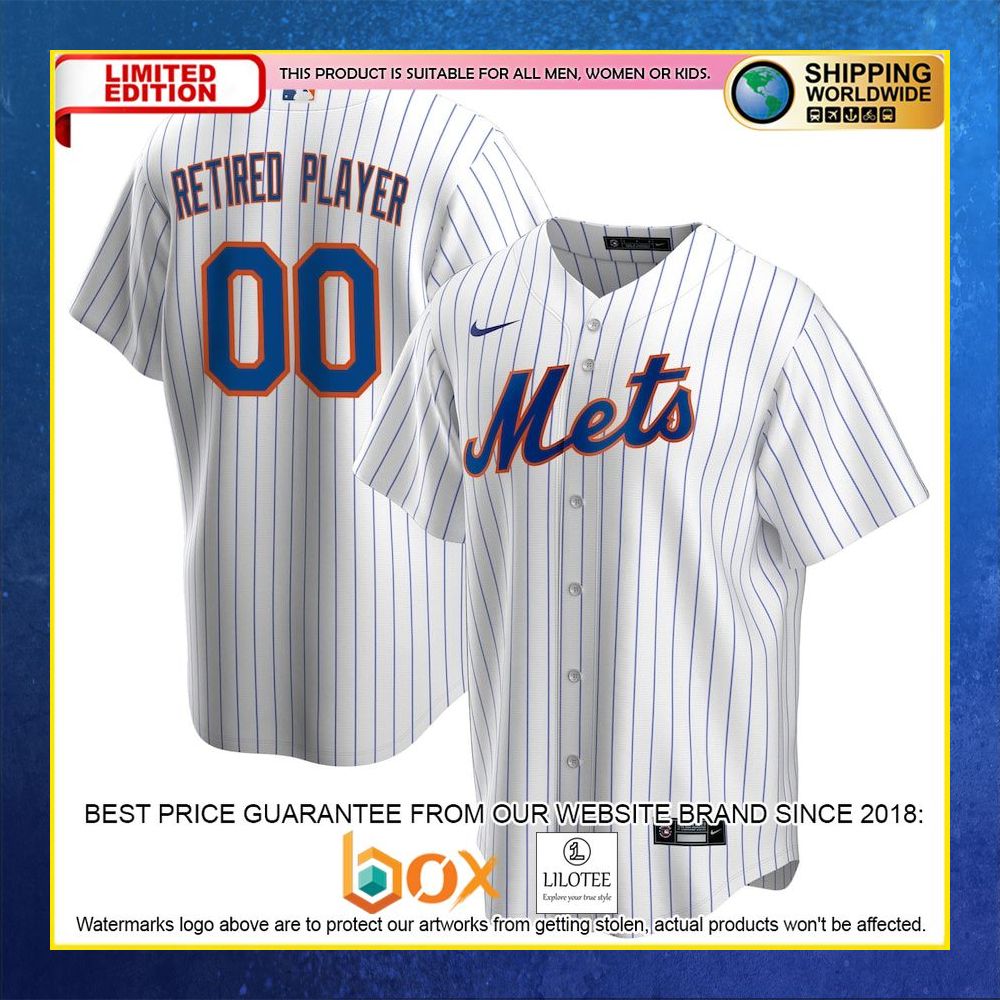 HOT New York Mets White Baseball Jersey Shirt 4