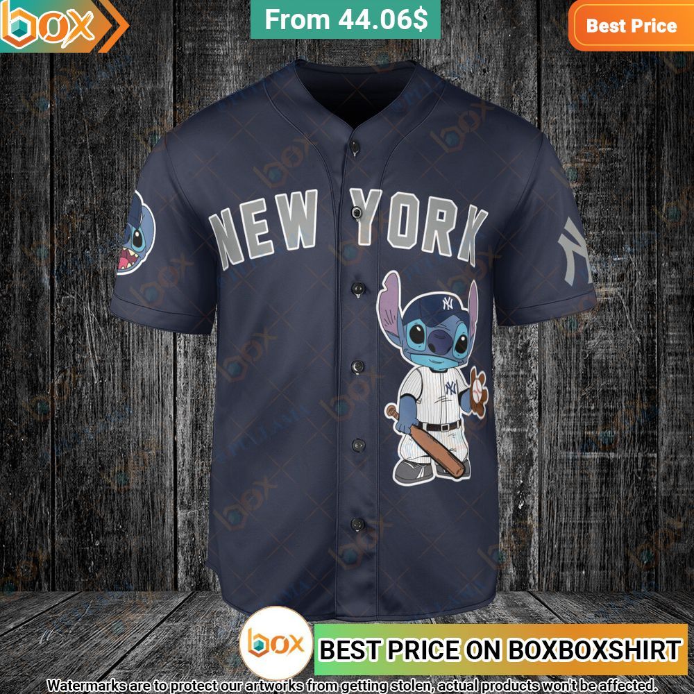 New York Yankees Stitch Personalized Baseball Jersey 4
