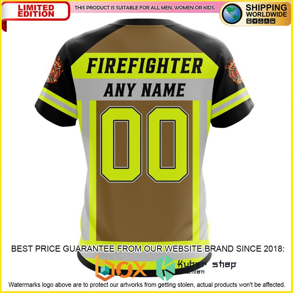 NEW NFL Baltimore Ravens Firefighter Personalized Shirt, Hoodie 9