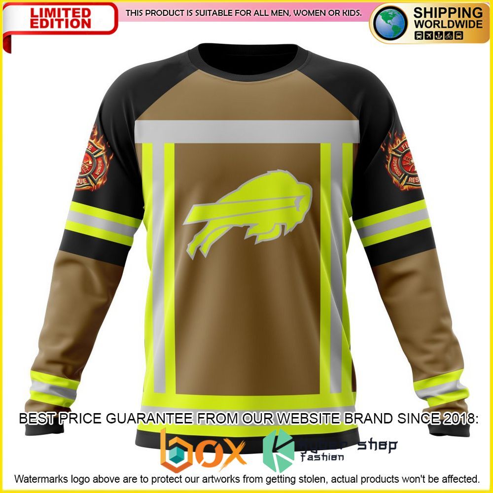 NEW NFL Buffalo Bills Firefighter Personalized Shirt, Hoodie 6